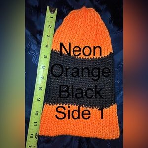 Double knit, reversible beanie